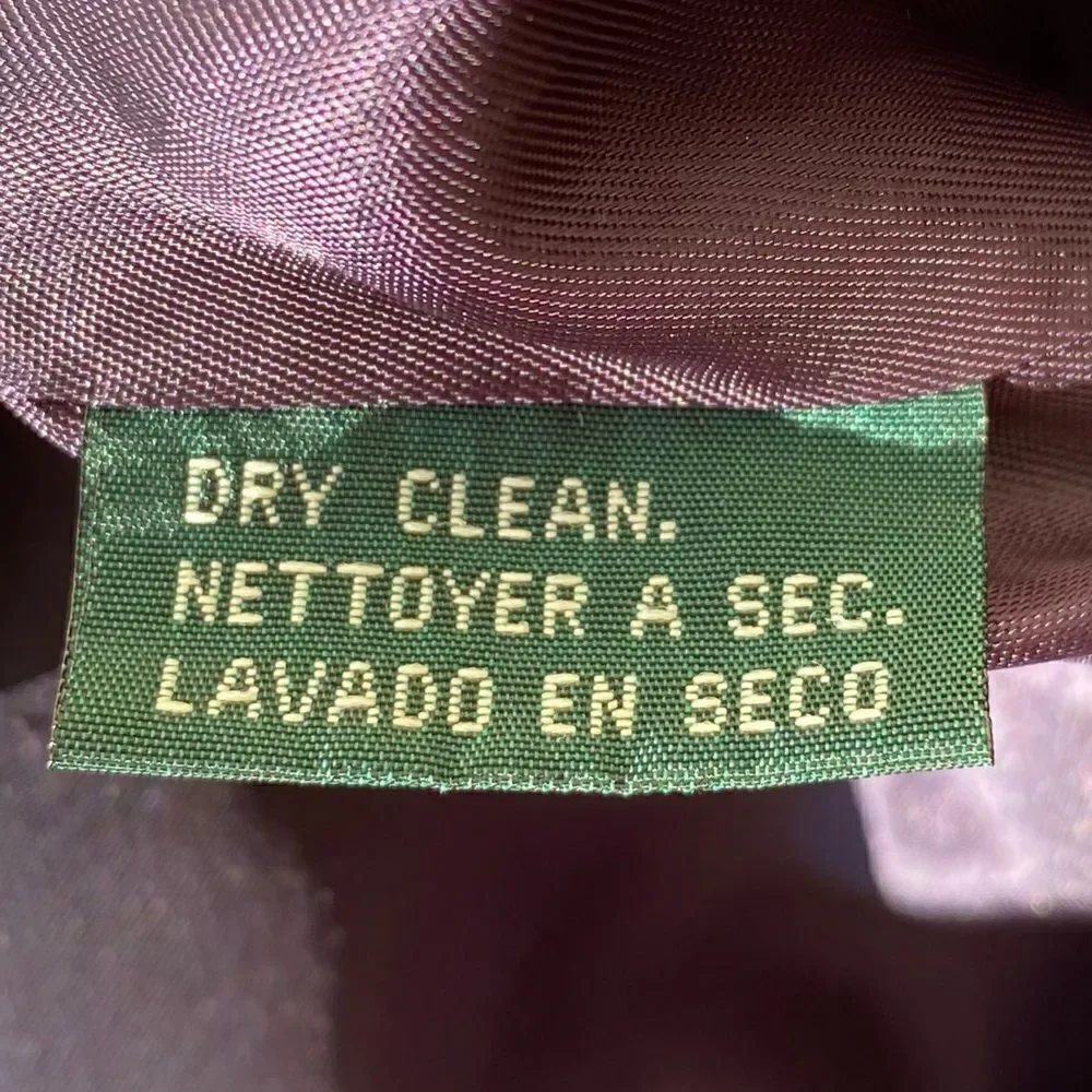 Ralph Lauren single breasted lambswool brown lined plaid blazer Sz 6P - EUC! - Picture 5 of 6